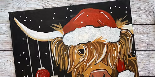 Paint a Holiday Highlander at The Chicken Coop