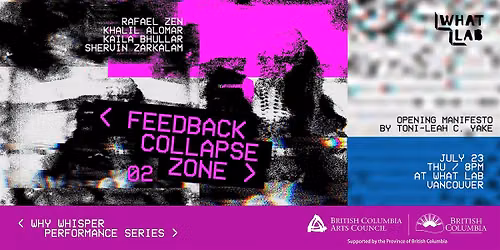 Why Whisper Series \/ Feedback Collapse Zone