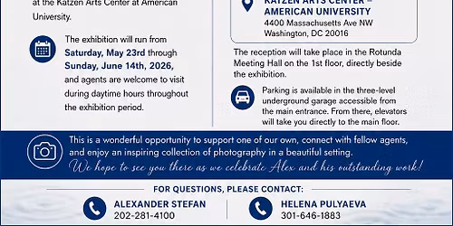 \u201cWater Abstracts,\u201d is now on display at the Katzen Arts Center at American University