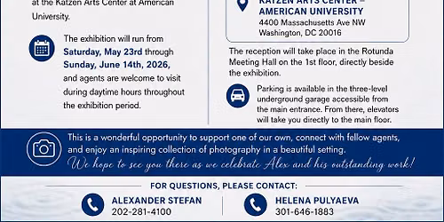 \u201cWater Abstracts,\u201d is now on display at the Katzen Arts Center at American University