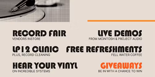 Vinyl Day and Record Fair at Peter Tyson
