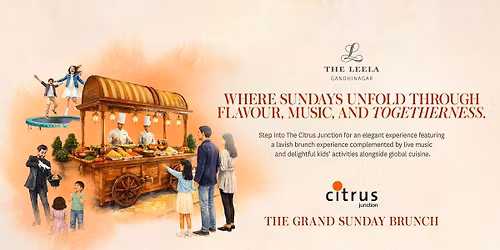The Grand Sunday Brunch at The Leela
