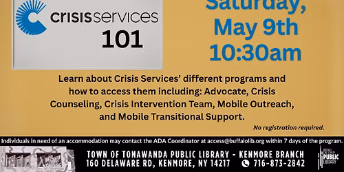 Crisis Services 101