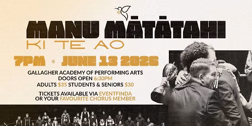 Manu Mātātahi Ki Te Ao — Gallagher Academy of Performing Arts and Gallery