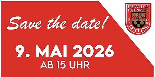 Floriansfest mit Fahrzeugweihe 2026 