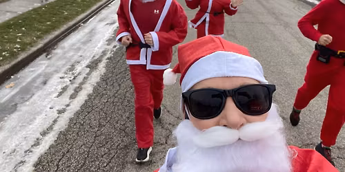 Santa Shuffle in support of Shopping for Change
