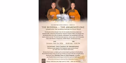 Vesak - Buddha Day Celebration