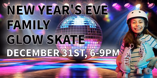 New Year's Eve Family Glow Skate at Skateland