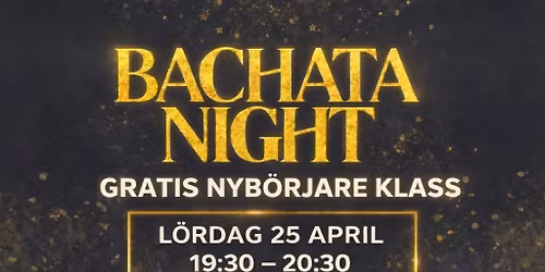 \u2605Gratis Nyb\u00f6rjare Klass i Bachata \u2022 Social Dans Efter\u00e5t \u2022 Aldonya Dance Academy\u2605