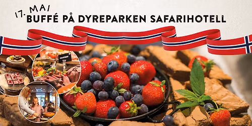 17. mai-buff\u00e9 p\u00e5 Dyreparken Safarihotell