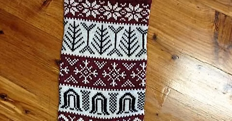 Fair Isle Holiday Stocking Class