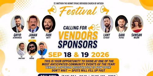 St. Mathew Festival 2026\/ Sterling Heights Michigan 