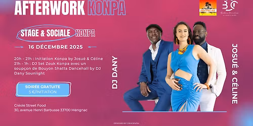 Afterwork Konpa avec un soup\u00e7on de Bouyon Shatta Dancehall