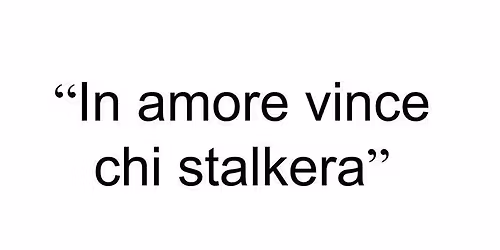 Primo raduno nazionale delle stalkers psicopatiche