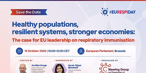 #EURespiDay - Healthy populations, resilient systems, stronger economies