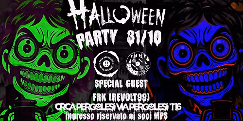 Halloween \ud83c\udf83 Party Natek Reloaded +Special Guest Franky(Revolt 99)