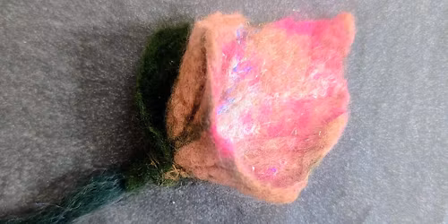 Two family friendly workshops - felt flowers and felt key rings