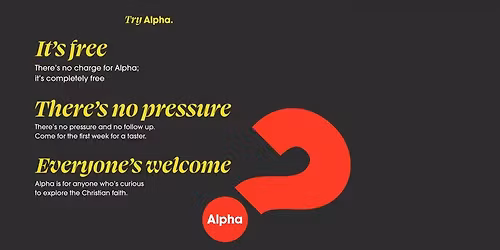 Alpha Course | An Opportunity To Explore Faith