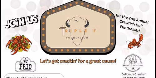 2nd Annual Crawfish Boil