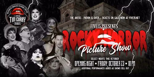 The Rocky Horror Picture Show: Live Shadow Cast at FIVE15