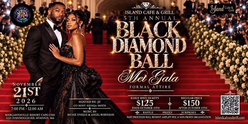 5th Annual Black Diamond Ball -MET GALA