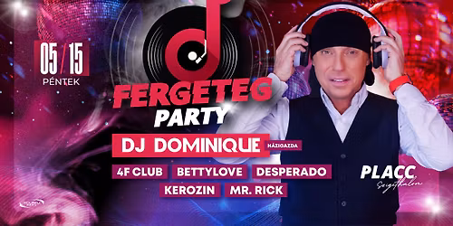 DJ DOMINIQUE + FERGETEG PARTY