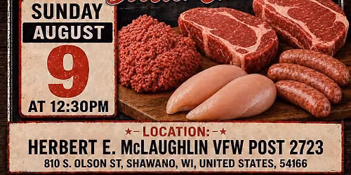 Meat Raffle Benefiting the St. James Lutheran School Athletic Booster Club