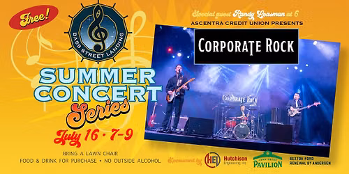 Bass Street Landing Concert featuring Corporate Rock