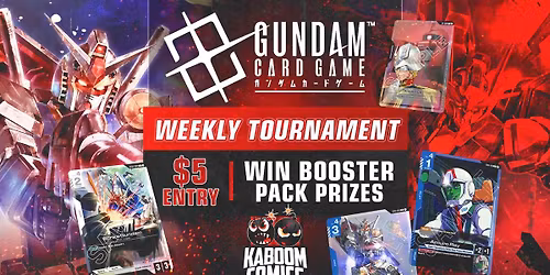 Gundam Card Game Weekly Tournament