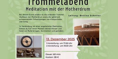 Trommelabend in der Salzgrotte