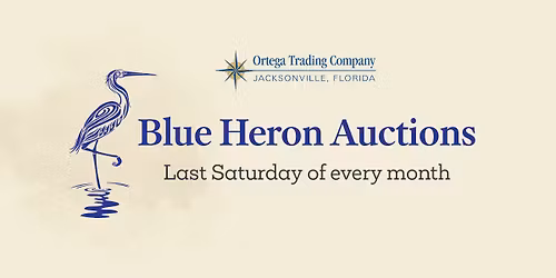 Monthly Blue Heron Auction