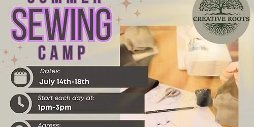 Summer Sewing Camp with Creative Roots