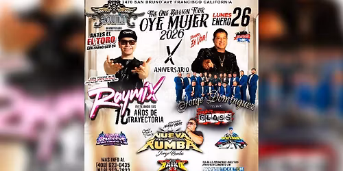 RAYMIX, JORGE DOMINGUEZ, NUEVA RUMBA & MAS