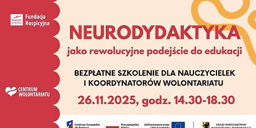 Neurodydaktyka jako rewolucyjne podej\u015bcie do edukacji [NOWY TERMIN!]