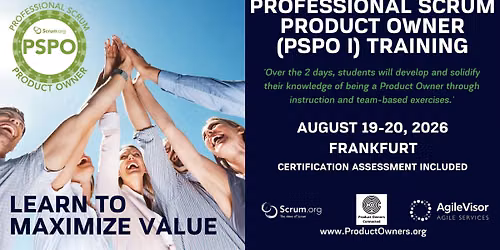 Certified Training | Professional Scrum Product Owner (PSPO)