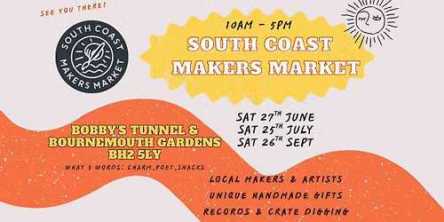 South Coast Makers Summer Market on 25th July