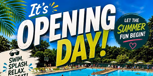 Greenbrier Pool OPENING DAY!