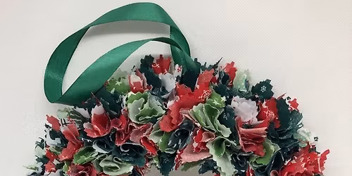 Fabric Wreath Making!