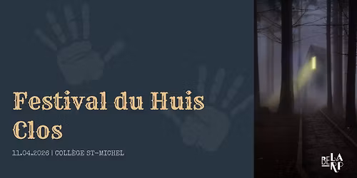 Festival du Huis Clos