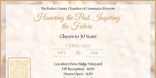 PCCC Honoring the Past, Inspiring the Future Cheers to 30 Years Gala