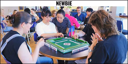 Nov 7  Saturday Mahjong Workshop for Newbies