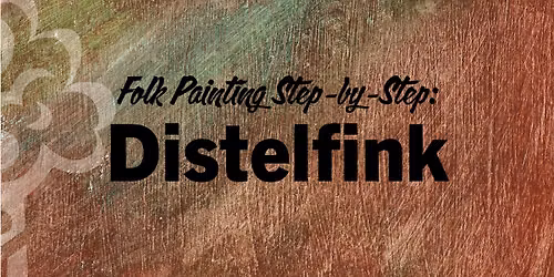 Folk Painting Step-by-Step: Distelfink