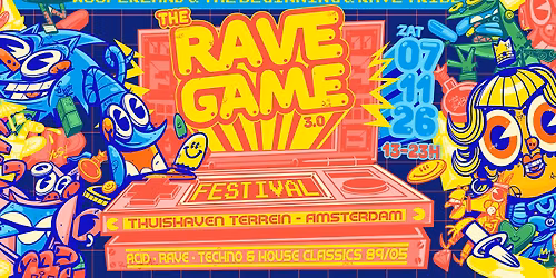 Wooferland, The Beginning & Rave Tribe pres. The Rave Game - Acid, techno, trance en house classics 