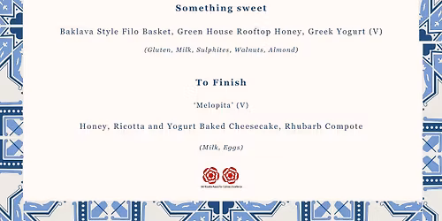 5 Course Greek Tasting Menu At Arbor