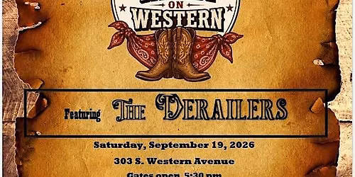 Western Night on Western Street Dance featuring The Derailers