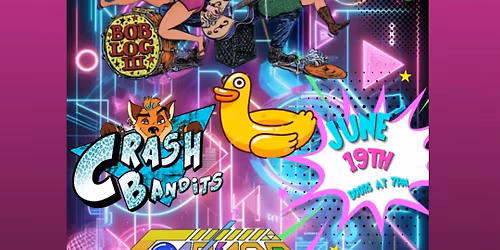 Bob Log III at Moonlight Lounge w\/Crash Bandits & Condard