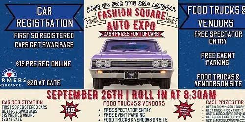 2nd Annual Fashion Square Auto Expo