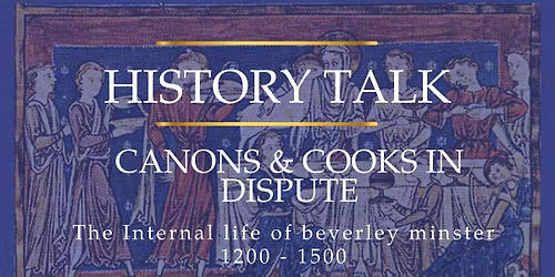 History Talk: Canons & Cooks in Dispute