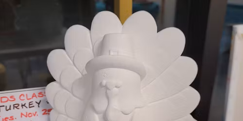 KIDS: Turkey Painting (bisque)