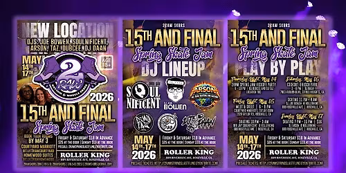 2RAW Spring Sk8 Jam - Spring's Last Fling